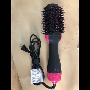 Hair dryer brush